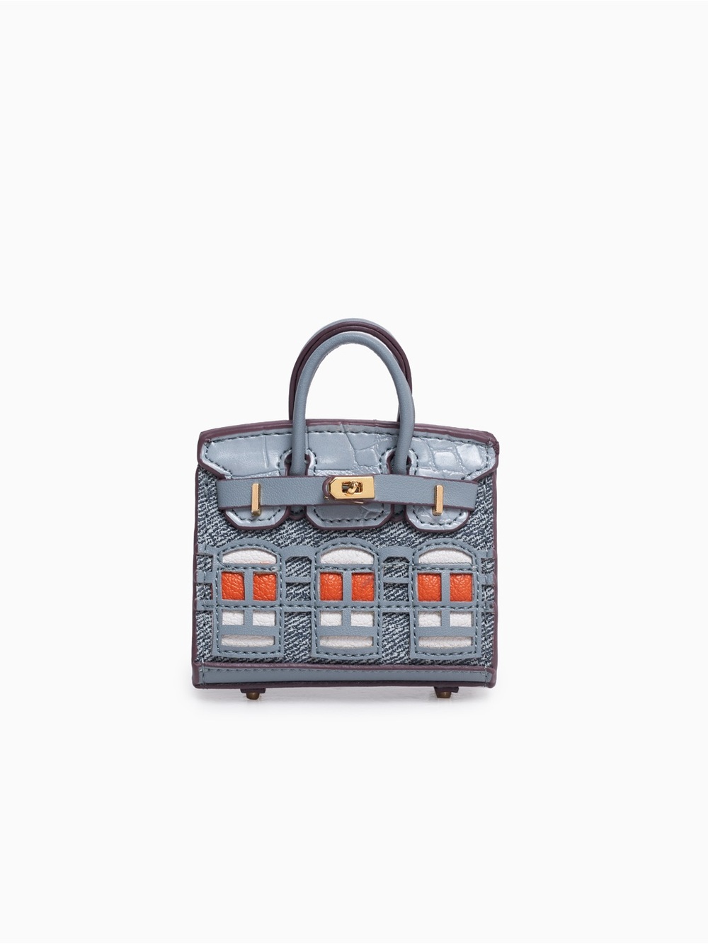 Mini Birkin Faubourg Inspired Bag Charm